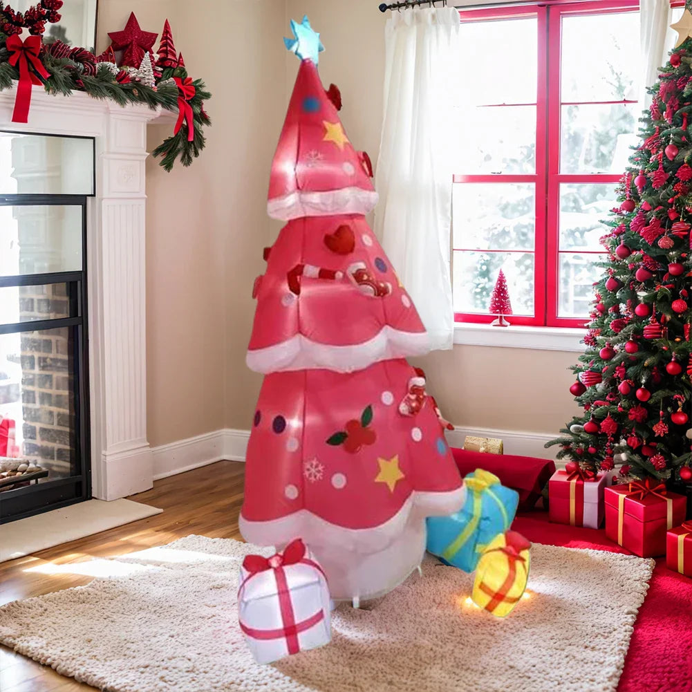 Inflatable Christmas Tree with LED Lights-1