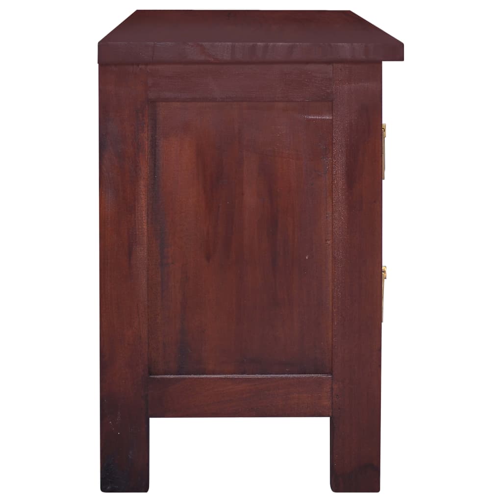 vidaXL TV Stand TV Unit Sideboard TV Console Media Unit Solid Mahogany Wood by VidaXL