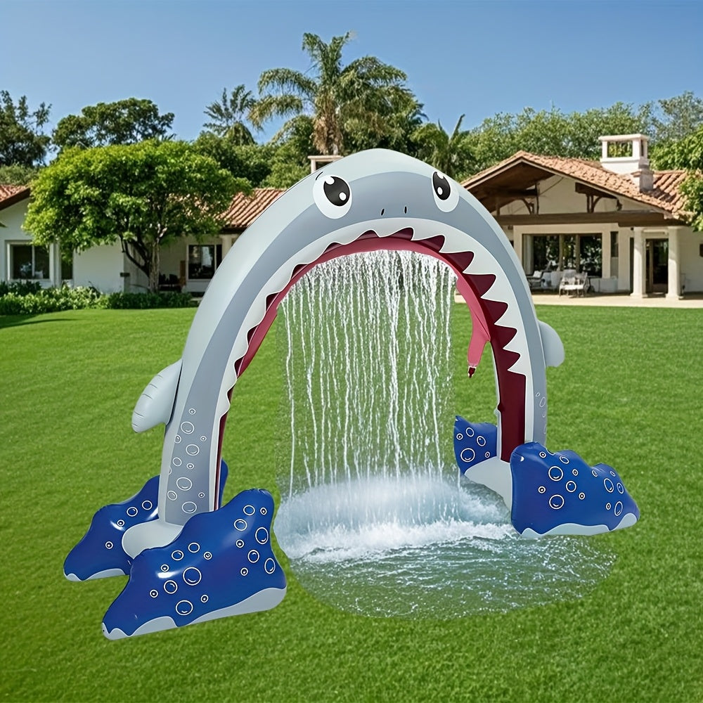 Inflatable Water Sprinkler Archway Outdoor Holiday Decor-3