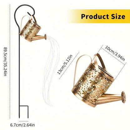 2-Function Solar Kettle Lamp Garden Light-2