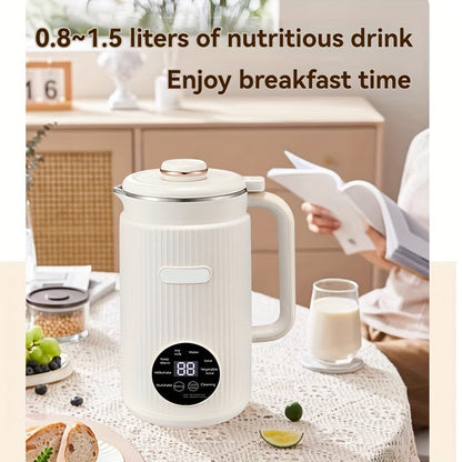 Mini Soy Milk Maker 800ml with 9 Functions-1