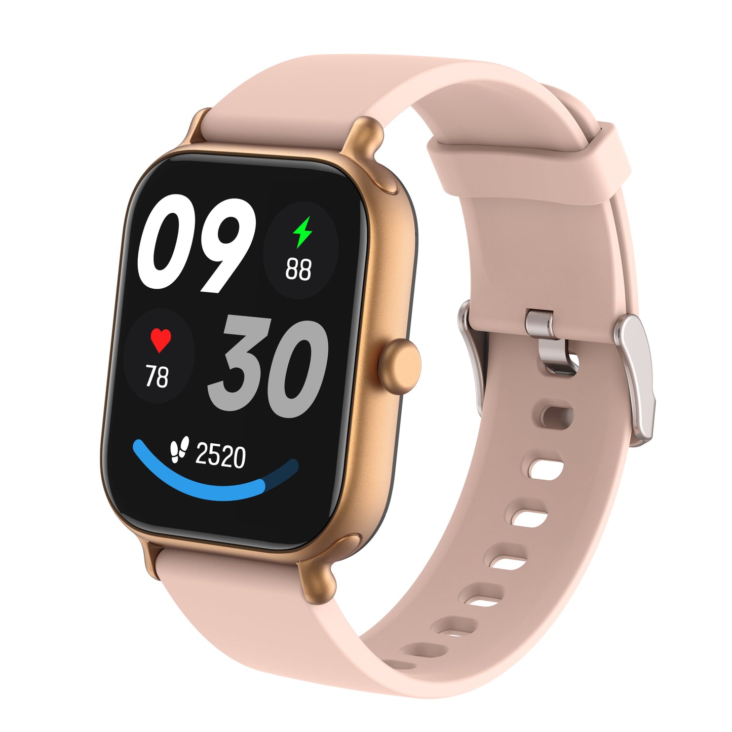 Fashionable Smart Watch Women Waterproof Heart Rate Monitor Sleep Monitoring Smartwatch by WAUTTON