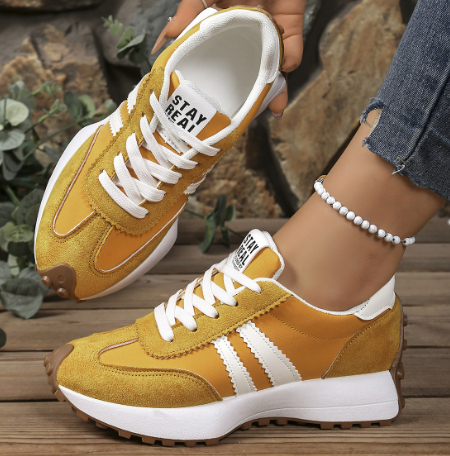 Chaussures de papa petite taille pour les femmes au printemps et à l’été 2025 nouveaux articles, chaussures décontractées d’étudiant à semelles épaisses célèbres sur Internet, chaussures de sport respirantes Forrest Gump pour les femmes by Dropsure