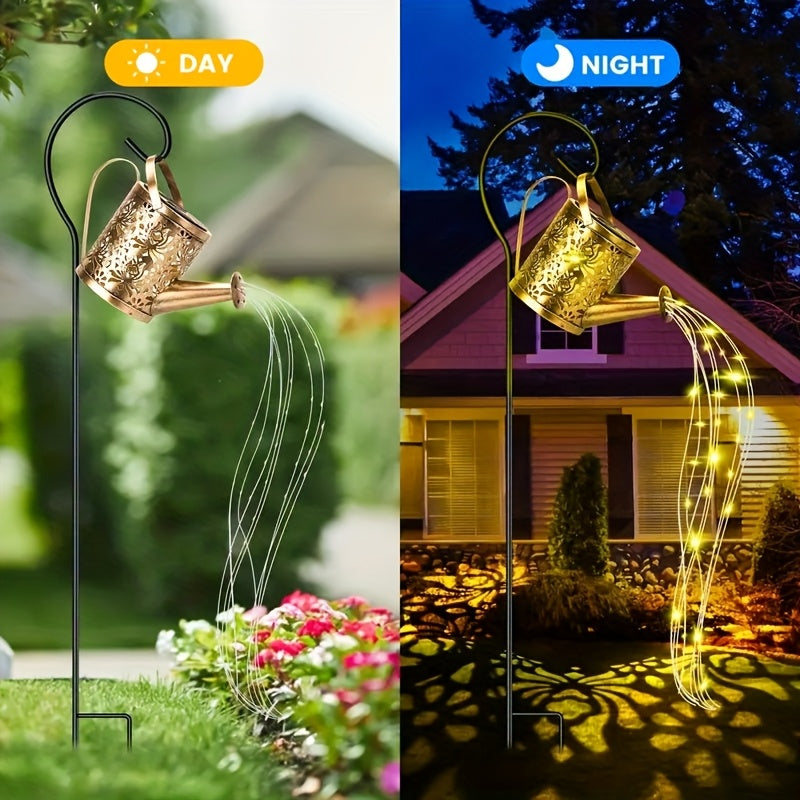 2-Function Solar Kettle Lamp Garden Light-4