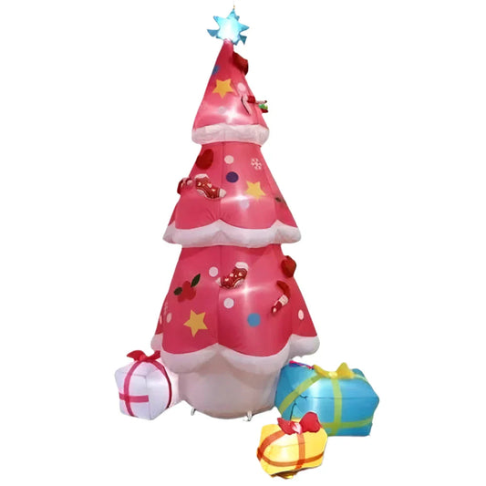Inflatable Christmas Tree with LED Lights-0