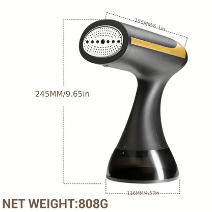 Household Commercial Hand-held Garment Steamer - Black-2