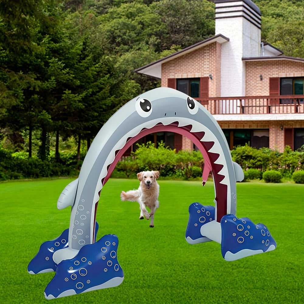 Inflatable Water Sprinkler Archway Outdoor Holiday Decor-2