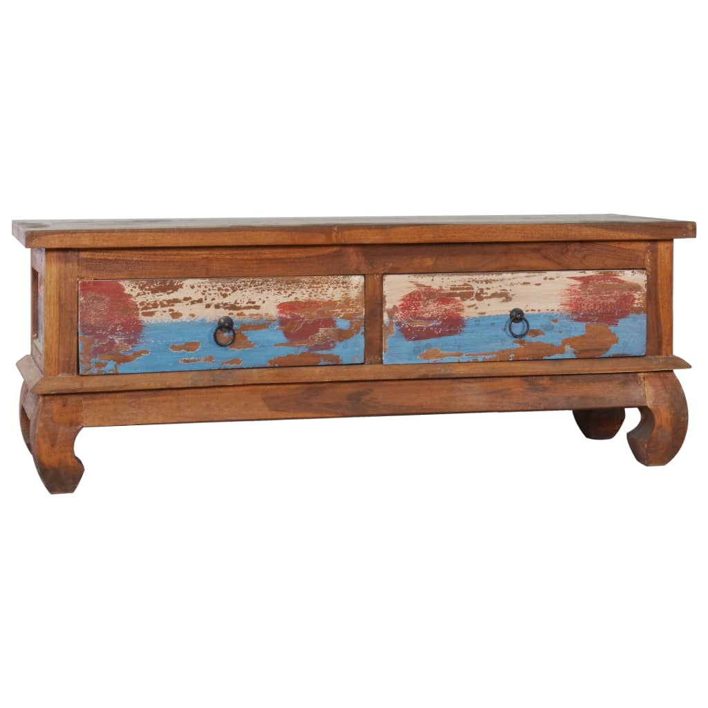 vidaXL TV Stand TV Unit Sideboard TV Console Media Unit Reclaimed Teak Wood by VidaXL