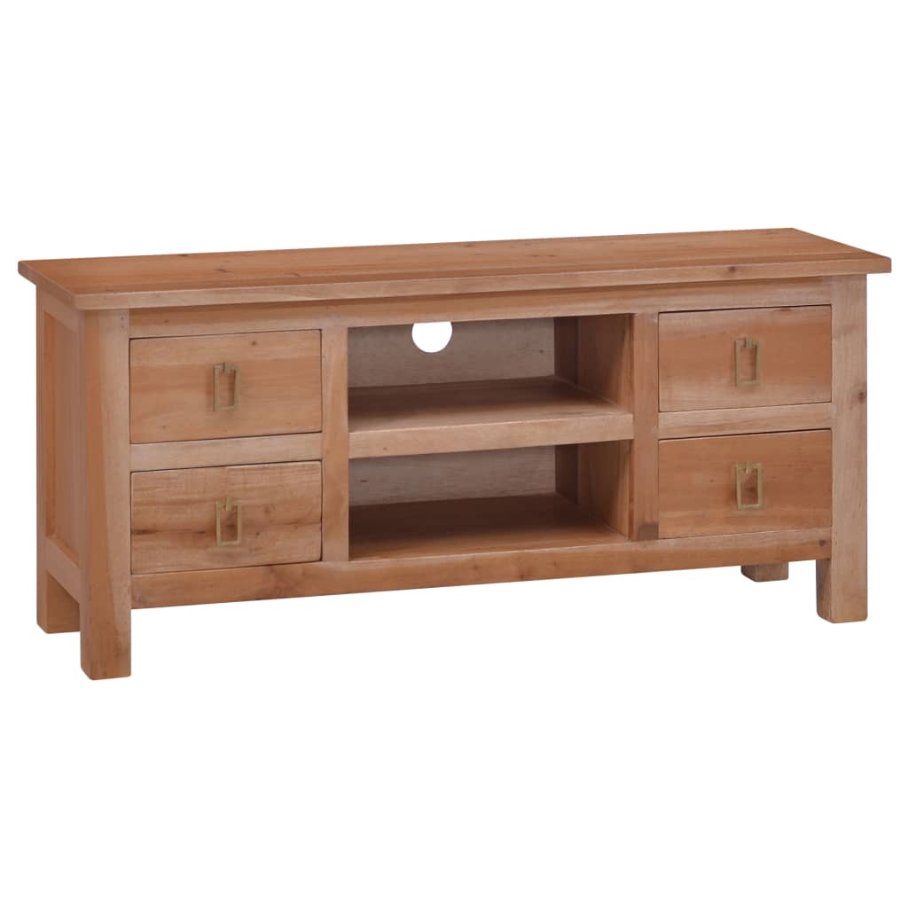 vidaXL TV Stand TV Unit Sideboard TV Console Media Unit Solid Mahogany Wood by VidaXL