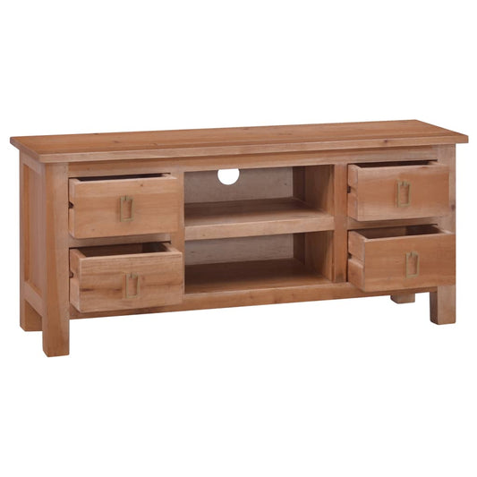 vidaXL TV Stand TV Unit Sideboard TV Console Media Unit Solid Mahogany Wood by VidaXL
