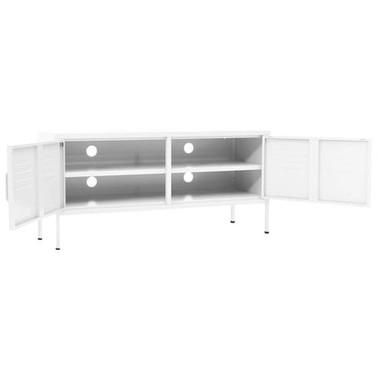vidaXL TV Stand TV Unit Sideboard Home TV Console Media Unit Cupboard Steel by VidaXL