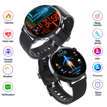 ECG monitor Smart Watch Non Invasive Blood Glucose Smart Watch with Blood Component Analysis by Wautton Outdoor Gear