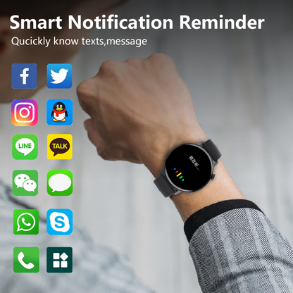 ECG monitor Smart Watch Non Invasive Blood Glucose Smart Watch with Blood Component Analysis by Wautton Outdoor Gear