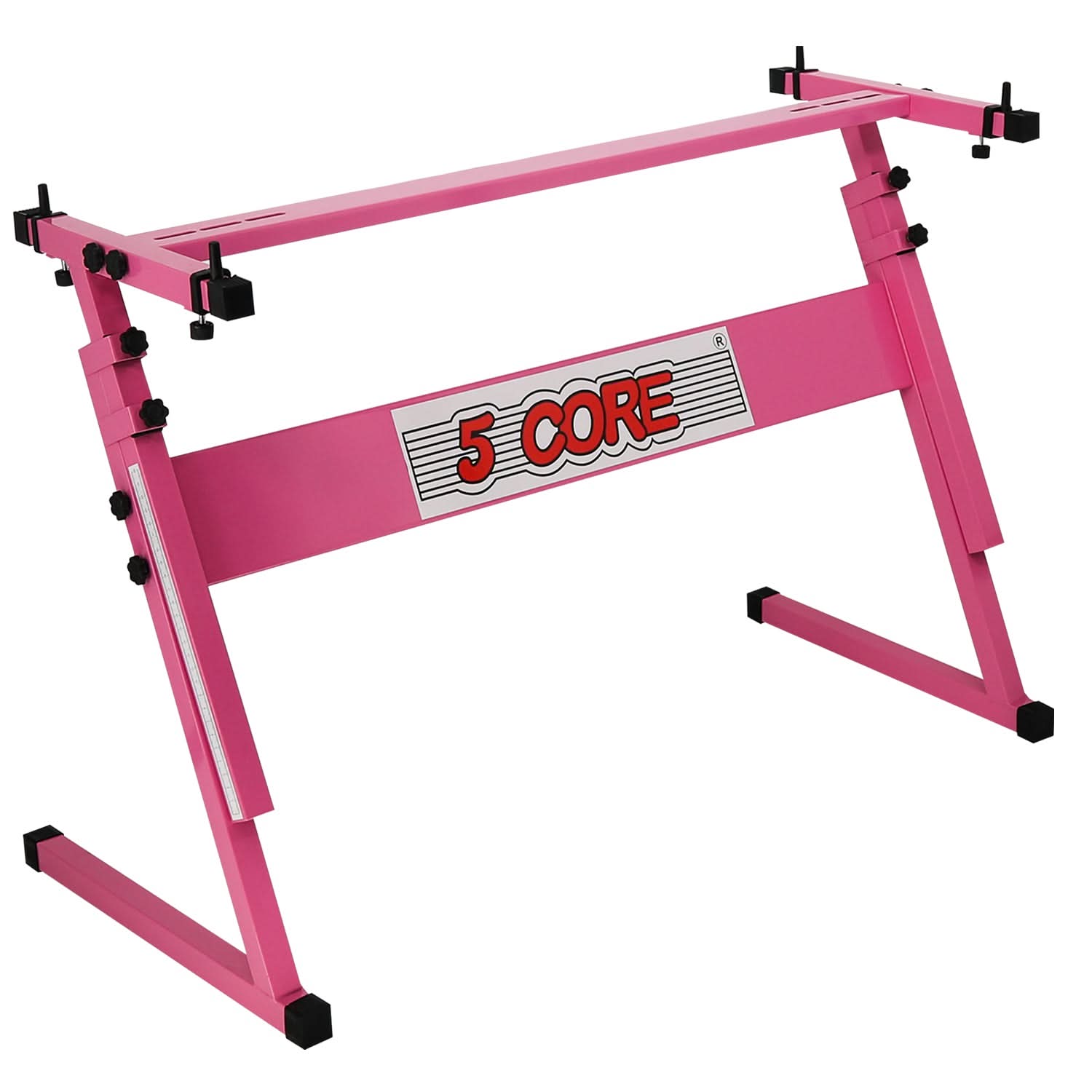 5 Core Keyboard Stand Z Style Height Adjustable Sturdy Piano Riser Lift Holder Stands by 5 Core
