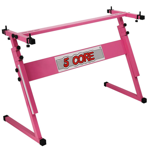 5 Core Keyboard Stand Z Style Height Adjustable Sturdy Piano Riser Lift Holder Stands by 5 Core