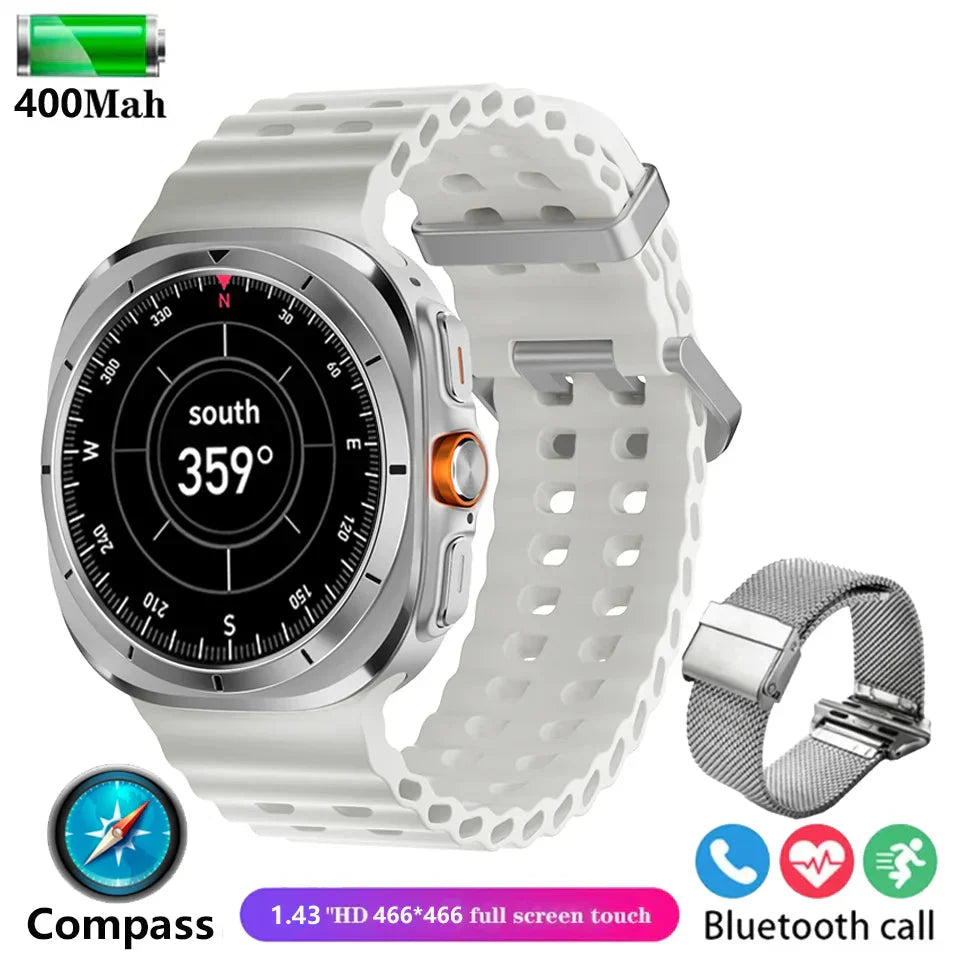 Watch 7 Ultra Smartwatch for Men & Women (Silver)-1