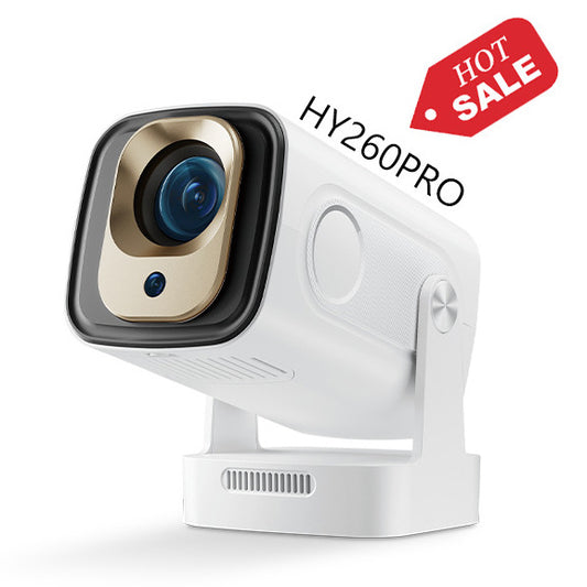 Projecteur HY260pro - Mini projecteur de mise au point automatique portable ultra-haute définition 1080p 4K à usage domestique by Dropsure