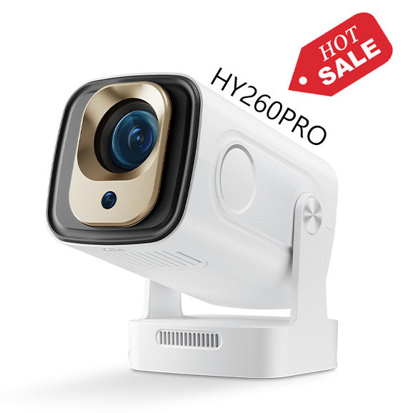 Projecteur HY260pro - Mini projecteur de mise au point automatique portable ultra-haute définition 1080p 4K à usage domestique by Dropsure