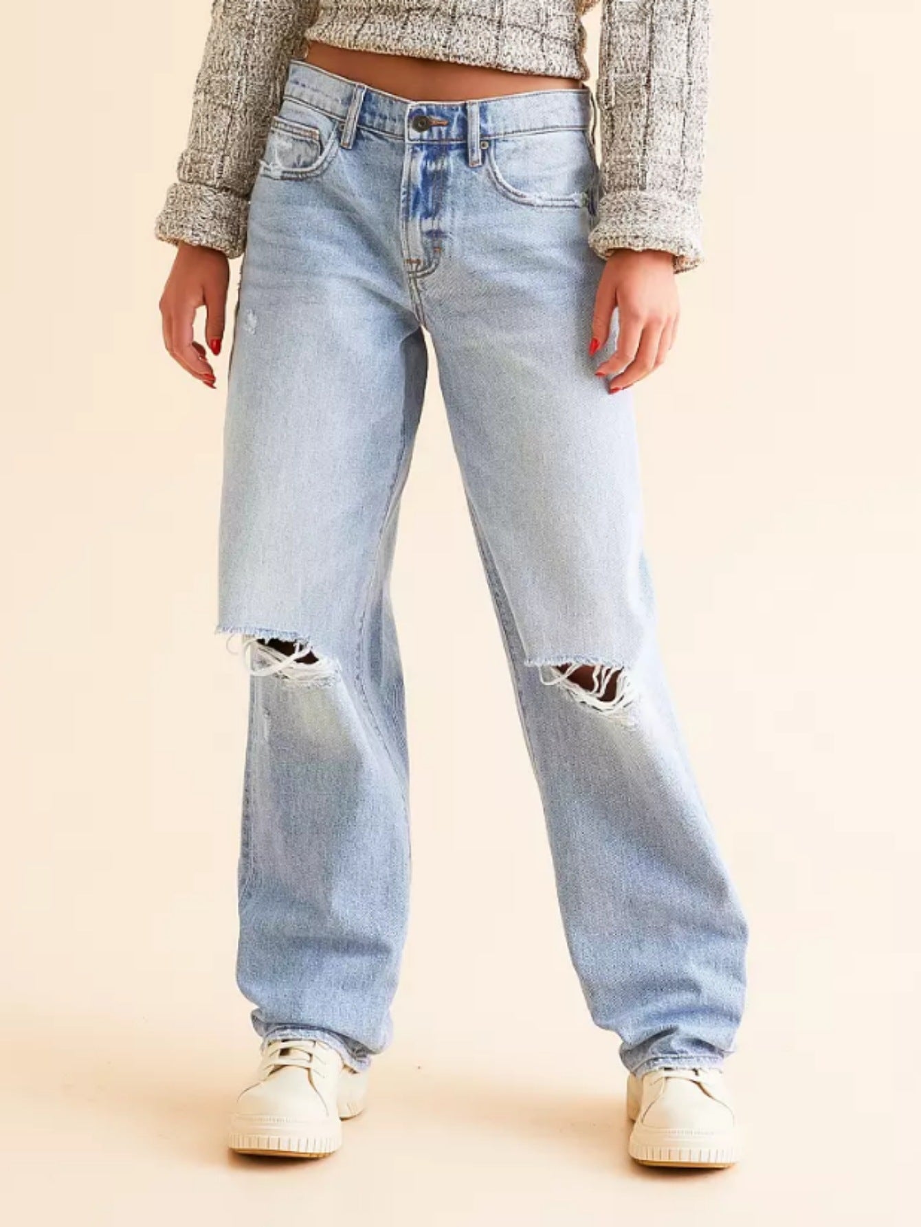 Nouveau jeans pour femmes mode décontractée vente chaude pantalon en denim déchiré by Dropsure