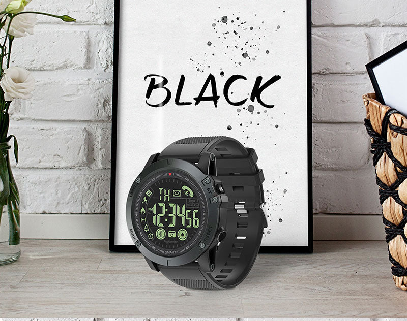Smart Watch for Men, 5ATM Waterproof Smartwatch for Android and iOS Phones, Fitness Tracker Watch with 100+ Sports Modes by WAUTTON