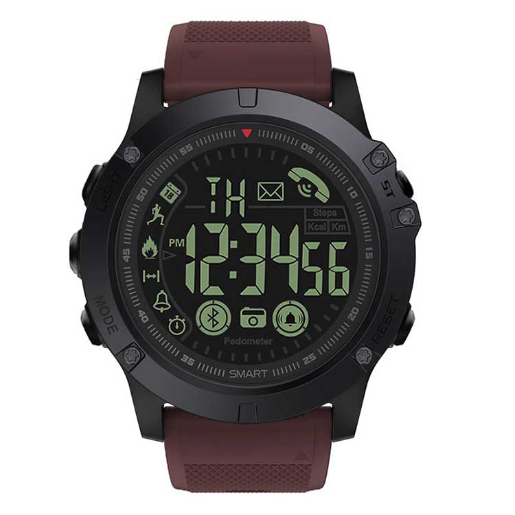 Smart Watch for Men, 5ATM Waterproof Smartwatch for Android and iOS Phones, Fitness Tracker Watch with 100+ Sports Modes by WAUTTON