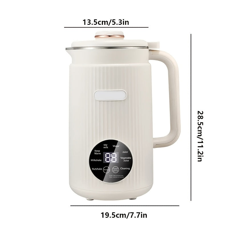 Mini Soy Milk Maker 800ml with 9 Functions-3